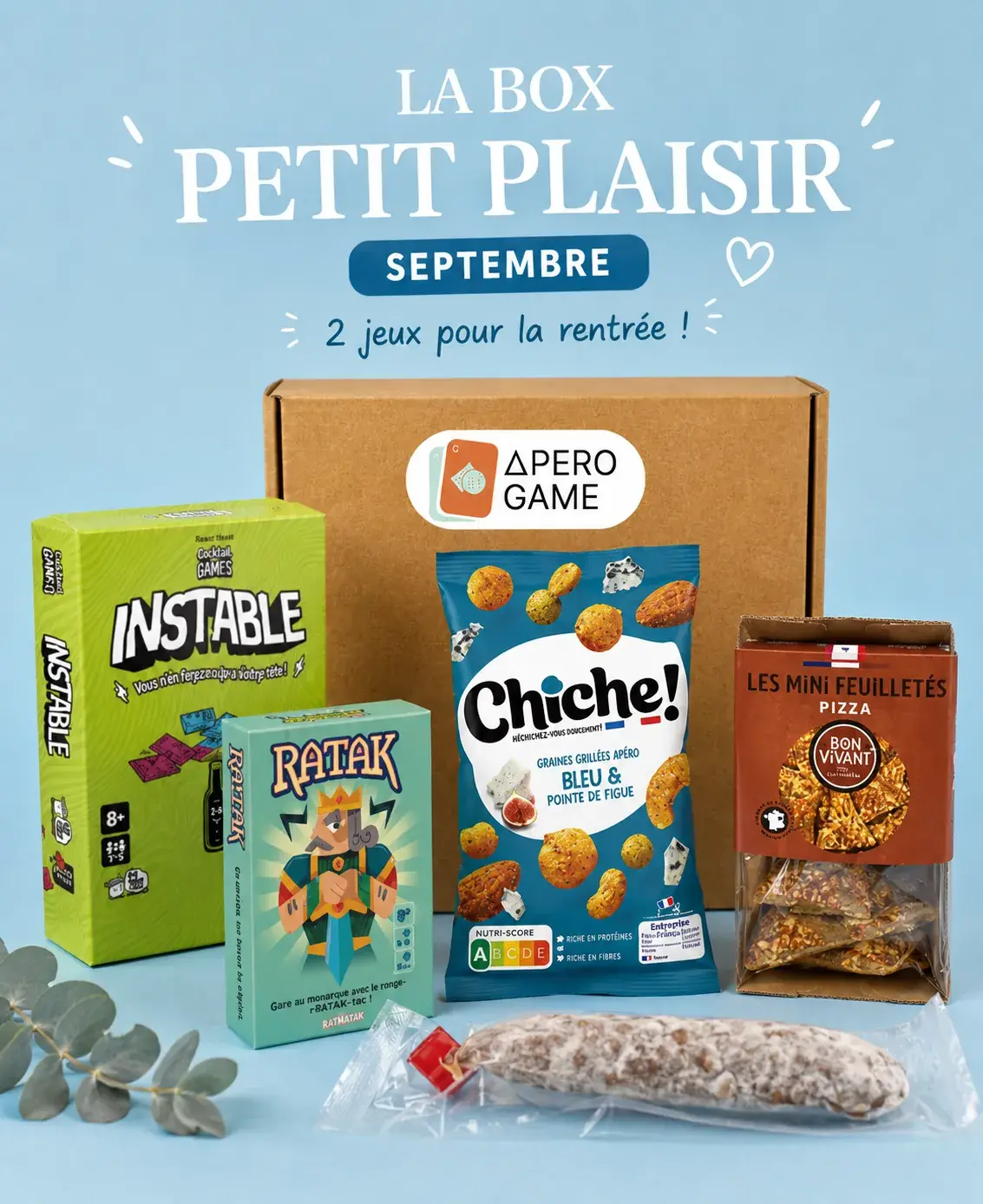 Box Petit Plaisir du mois de septembre