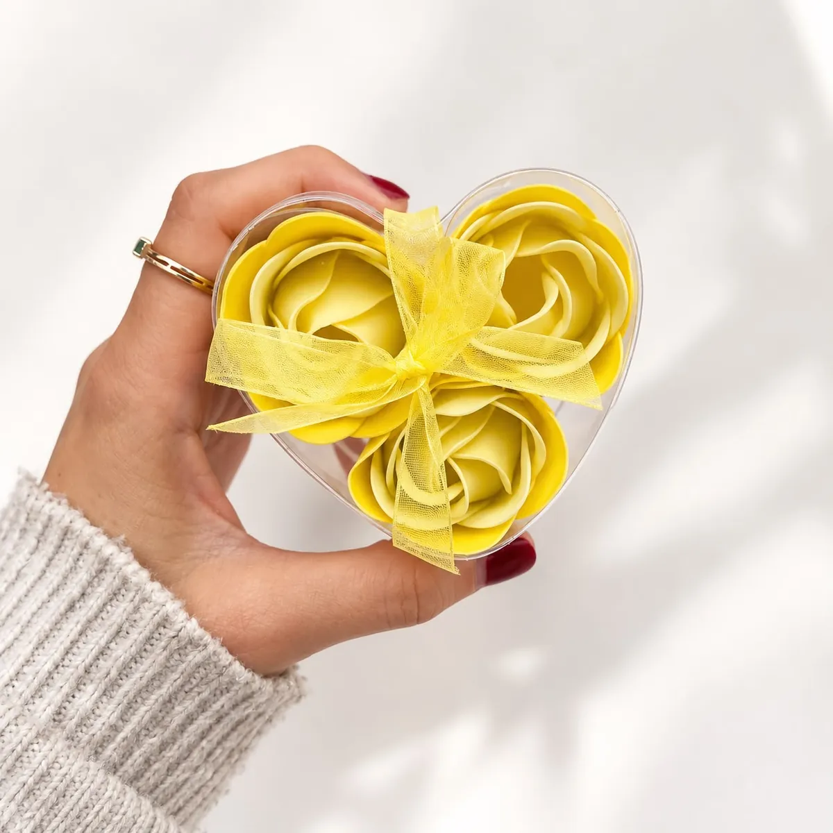 3 Fleurs de savon