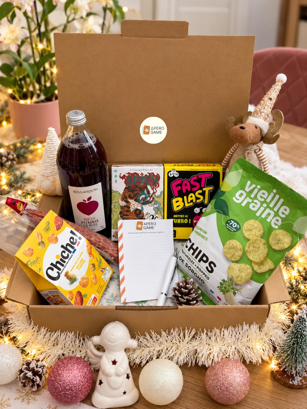 La box Coffret Noël en famille